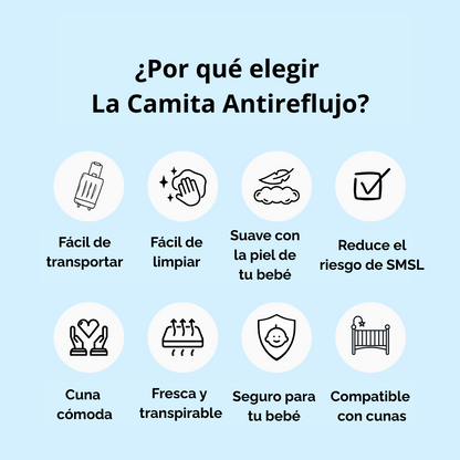 Camita Antirreflujo BebeFelizz™